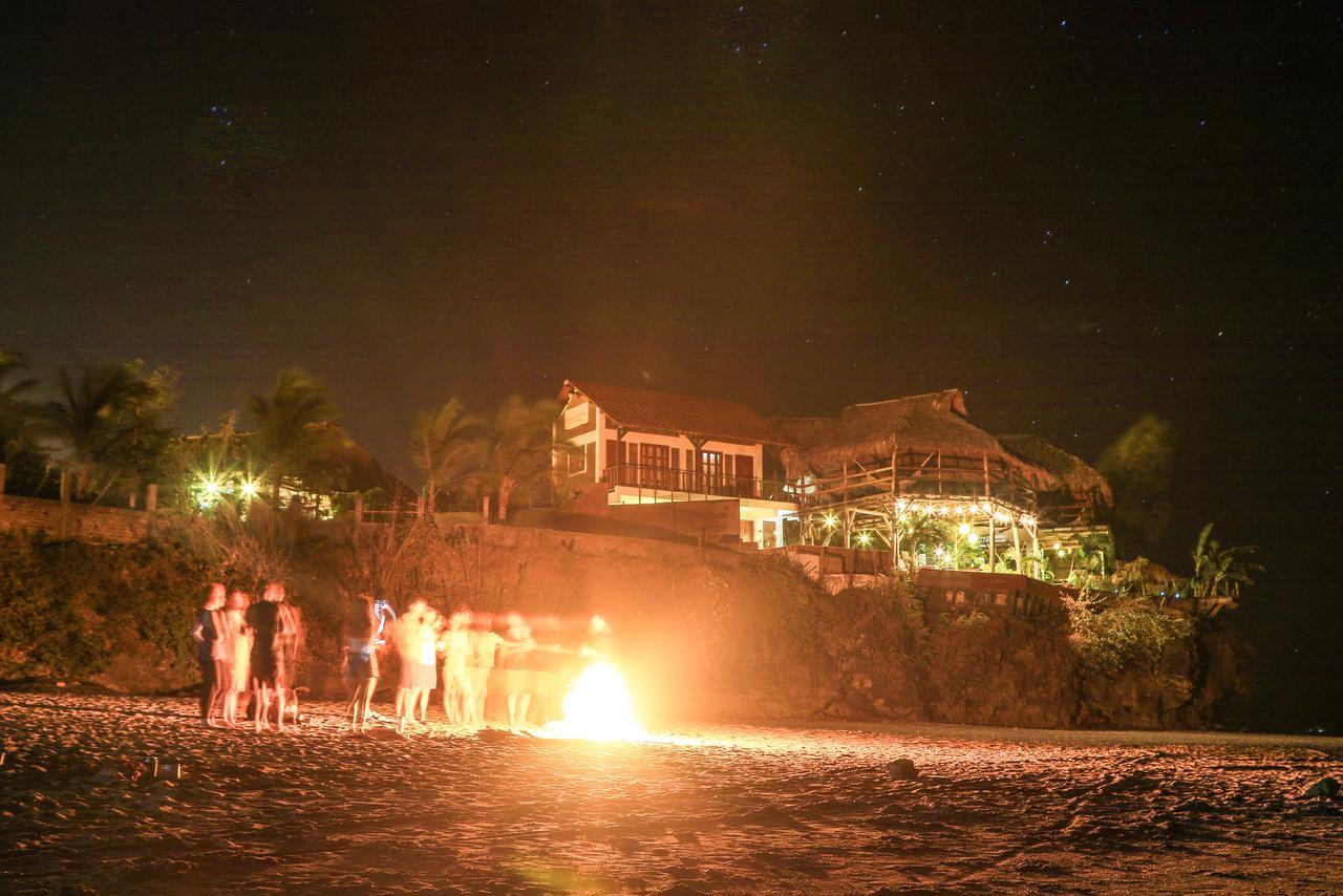 Miramar Surfcamp Villa Puerto Sandino Kültér fotó